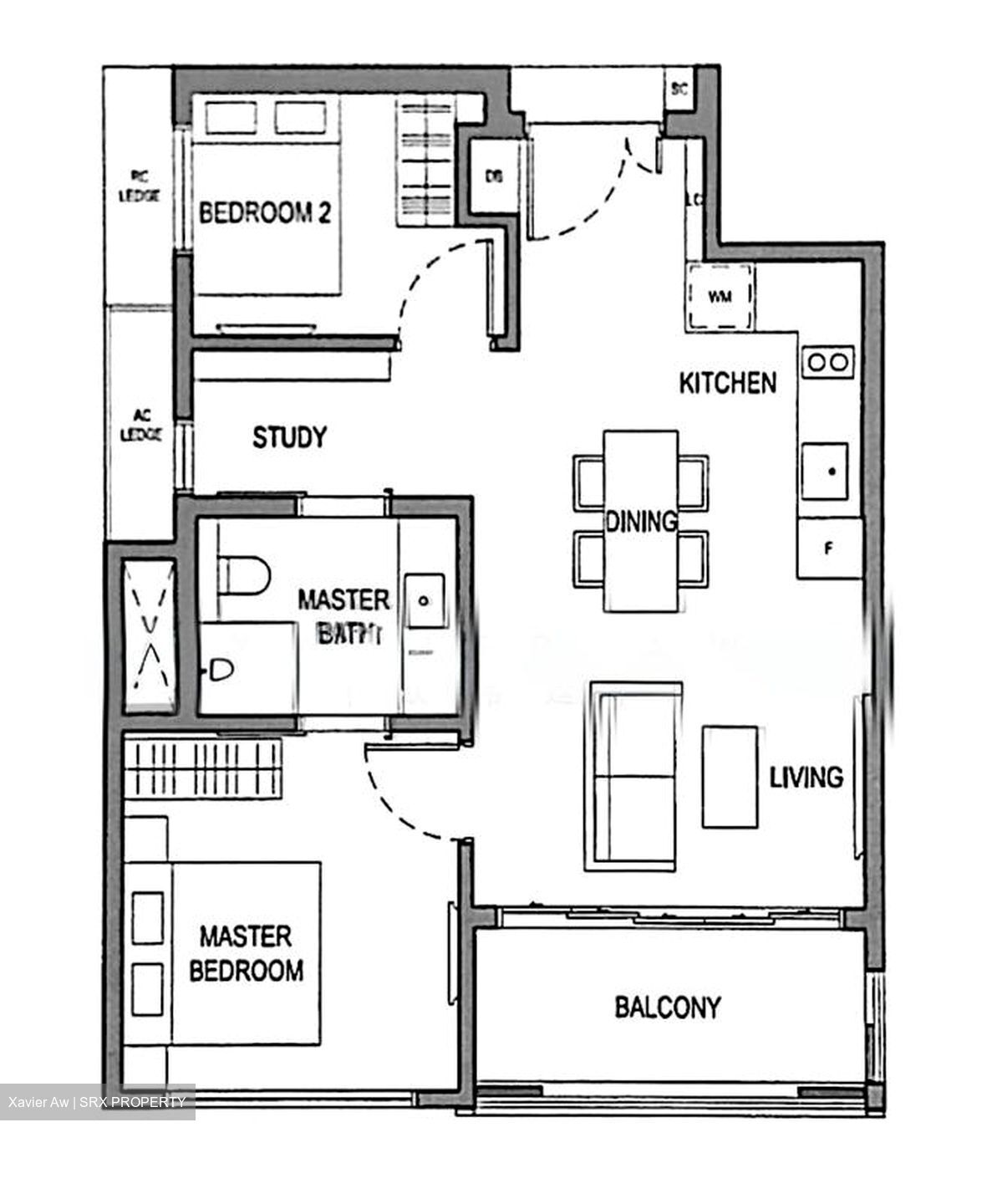 Parksuites (D10), Apartment #582782941